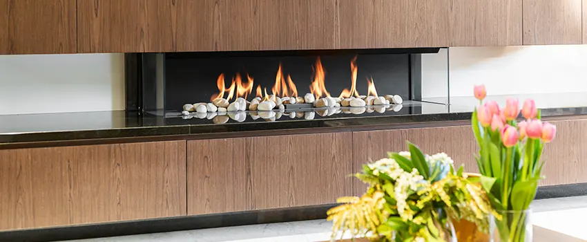 Double-height Fireplace Design Refurbishment in Marion, Indiana